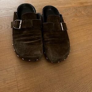 Veronica Beard Suede Clog